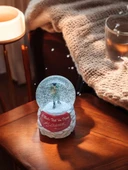 Atatürk fotoğrafı temalı  Işıklı ,izmir marşlı,müzikli Büyük Boy Kar küre thumbnail 8