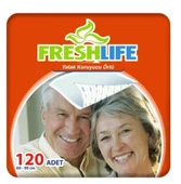 FRESHLİFE Yatak Koruyucu Örtü 60x90 Cm 30x4 (120 ADET) - 1