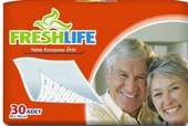 FRESHLİFE Fresh Life Yatak Koruyucu Örtü 60x90 30 Adet - 1