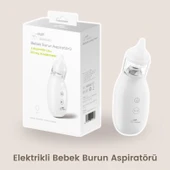 Bebebao Q2 Elektrikli Bebek Burun Aspiratörü Çocuk Burun Temizleme Makinesi Şarjlı - 3