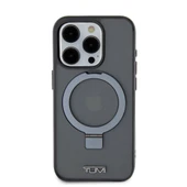 TUMI iPhone 15 Pro Kılıf TUMI Orjinal Lisanslı M-safe Şarj Özellikli PC TPU Metal Logolu Ring Standlı Kapak thumbnail 4