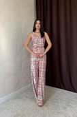 Gri Pullu Yelek Ve Pantolon Takım - 1