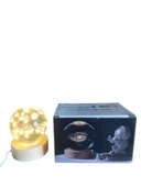 Ahşap altlıklı ışıklı küre thumbnail 4