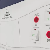 "GOLDENTAL" BUHARLI TEMİZLEME ROBOTU * 5 LT - SAC GÖVDE - 8