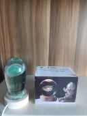 Ahşap altlıklı ışıklı küre thumbnail 4