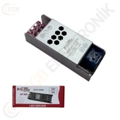 HIGHTEK HT-1123 12V 5A Ultra Slim Trafo 2 Çıkışlı - 1
