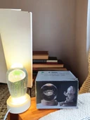 Ahşap altlıklı ışıklı küre thumbnail 2