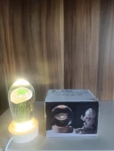 Ahşap altlıklı ışıklı küre thumbnail 3