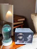 Ahşap altlıklı ışıklı küre thumbnail 1