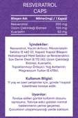 VİTİSFERA Resveratrol Caps Kür Paketi (4 Kutu) thumbnail 3
