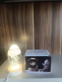 Ahşap altlıklı ışıklı küre thumbnail 2