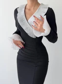 Florina Midi Boy Elbise - 5