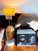 Ahşap altlıklı ışıklı küre thumbnail 1