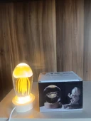 Ahşap altlıklı ışıklı küre thumbnail 4