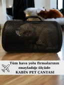 CEMGİZAY Kedi Ve Köpek Taşıma Çantası 10 Kg Taşımalı 40x30x23 Kabin Boy - 1