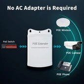 Nivatech NTC-103JF 3 Port 10/100Mbps PoE Tekrarlayıcı - 3