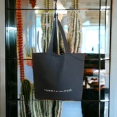 Tommy Hilfiger Plaj ve Günlük Kullanılabilir Kol Çantası Genişlik-47-Derinlik-38-Vintage - 2