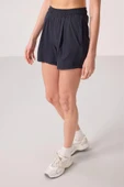 Tommy Life Rahat Form Kadın Şort Siyah 91014 - 4