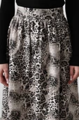 Kloş Leopar Desen Etek - Leopar thumbnail 4