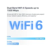 Mercusys HALO H60X 1500 Mbps 2'li Router - 4