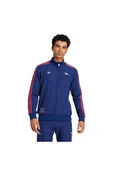 adidas Erkek  Mavi  Ceket AFC ICON TT JF0544 - 3