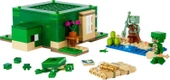 LEGO Minecraft Kaplumbağa Plaj Evi 21254-7 Yaş ve Üzeri Macera Oyunları Seven Çocuklar İçin 3 adet LEGO Minecraft Minifi - 2