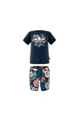 adidas Bebek  Mavi  Eşofman SHORT TEE SET JC8012 - 9
