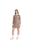 adidas Kadın  Kahverengi  Elbise 3S TRACK DRESS JC5779 - 2
