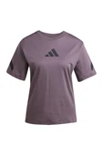 adidas Gri Kadın   T-shirt W Z.N.E. TEE JC5399 - 7