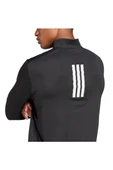 adidas Siyah Erkek   Sweatshirt CAMO 1/4 ZIP JE5695 - 5