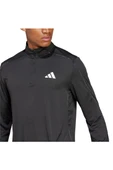 adidas Siyah Erkek   Sweatshirt CAMO 1/4 ZIP JE5695 - 6