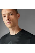 adidas Erkek  Siyah  T-shirt AIRCHILL TEE Siyah JI8196 - 8