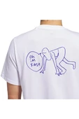 adidas Erkek  Beyaz  T-shirt SHMOO G TEE 2 JC7655 - 6