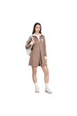 adidas Kadın  Kahverengi  Elbise 3S TRACK DRESS JC5779 - 4