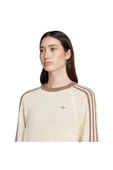 adidas Kadın  Beyaz  Sweatshirt KNITTED CREW JD0907 - 6