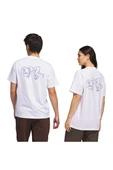 adidas Erkek  Beyaz  T-shirt SHMOO G TEE 2 JC7655 - 7