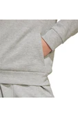 adidas Gri Çocuk   Sweatshirt J FI LOGO HD JJ4788 - 6