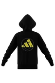 adidas Çocuk  Siyah  Sweatshirt J SMI HOODIE JJ3072 - 11