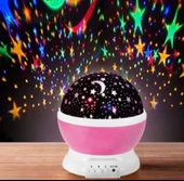 star master çok renkli  yıldızlı ışık görünümlü pilli ve jarz edilir projektör AYDINLATMA thumbnail 1