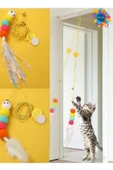 Kedi Oyun Oltası -Elastik Yapışkanlı - 1