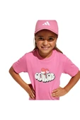 adidas Çocuk  Pembe  T-shirt LK FUN VAL TEE JI6686 - 5