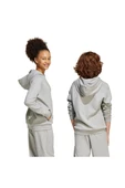 adidas Gri Çocuk   Sweatshirt J FI LOGO HD JJ4788 - 7
