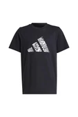 adidas Çocuk  Siyah  T-shirt JG ANIMAL LOGO Siyah JI6733 - 1