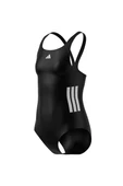adidas Unisex Çocuk  Siyah  Mayo 3S BLD SWIMSUIT JN6577 thumbnail 10