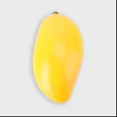 Yapay Meyve Sarı Mango Fruit Tropik Meyve 12*7cm 1adet - 1