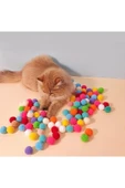 İnteraktif Kedi Oyun Tabancası - Peluş Toplarla Eğlenceli Oyun Zamanı + Ekstra Peluş Toplar - 3