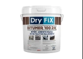 DryFix Bitümer100 2K Bitümlü Çift Komponentli Likit Membran 30 Kg Siyah - 1