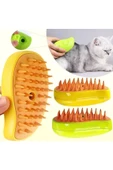 Buharlı Kedi Ve Köpek Tarağı, Yumuşak Silikon Başlıklı, Kedi Köpek Yıkama Fırçası - 6