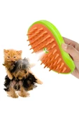 Buharlı Kedi Ve Köpek Tarağı, Yumuşak Silikon Başlıklı, Kedi Köpek Yıkama Fırçası - 3
