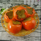 Yapay Meyve Cennet Hurması Fruit Tropik Meyve 12*7cm 1adet - 7